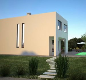 Fugusic house 3D visualization